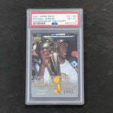2007 Upper Deck #CC-MJ Michael Jordan PSA 6 EX-MT Champions of the Court