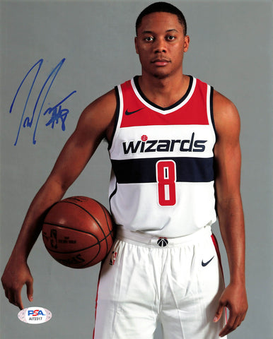 TIM FRAZIER signed 8x10 photo PSA/DNA Washington Wizards Autographed