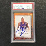 2007-08 Artifacts Basketball #77 Leandro Barbosa Signed Card AUTO 10 PSA Slabbed Suns