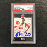 2008 Topps McDonald's All American #ML Malcolm Lee Signed AUTO PSA/DNA UCLA