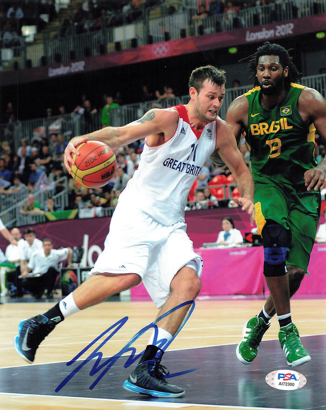 Joel Freeland signed 8x10 photo PSA/DNA Great Britain Autographed