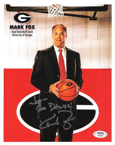 MARK FOX signed 8x10 photo PSA/DNA California Golden Bears Autographed