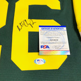 Matt Chapman signed jersey PSA/DNA Oakland Athletics Autographed