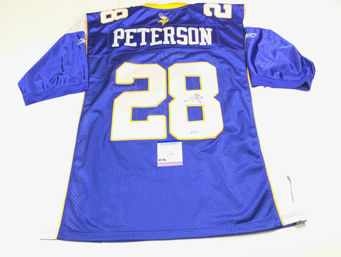 ADRIAN PETERSON signed Jersey PSA/DNA Minnesota Vikings Autographed