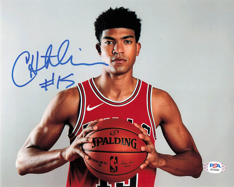 CHANDLER HUTCHISON signed 8x10 photo PSA/DNA Chicago Bulls Autographed