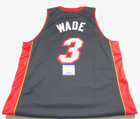 Dwyane Wade Autographed Signed Framed Miami Heat Jersey 
