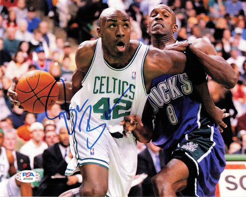 Vin Baker signed 8x10 photo PSA/DNA Boston Celtics Autographed