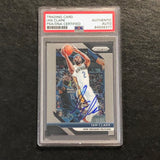 2018-19 Prizm Prizm #207 Ian Clark Signed Card AUTO PSA Slabbed Pelicans