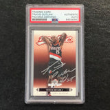 2003-04 Upper Deck MVP #223 Travis Outlaw Signed Card AUTO PSA Slabbed Portland Trail Blazers