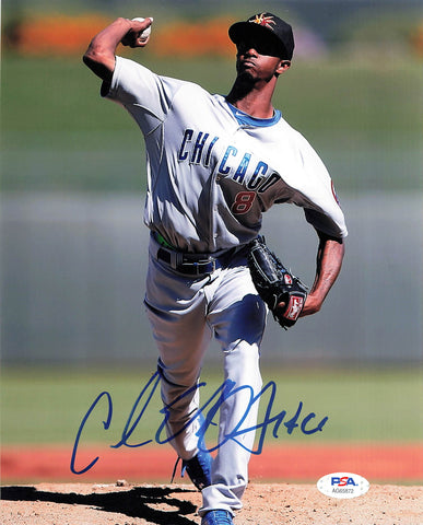 Carl Edwards Jr signed 8x10 photo PSA/DNA Chicago Cubs Autographed