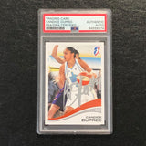 2007 Rittenhouse WNBA #45 Candice Dupree Signed Card AUTO PSA Slabbed