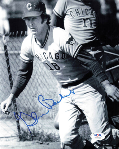 Glenn Beckert Jr signed 8x10 photo PSA/DNA Chicago Cubs Autographed