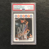 2008 Topps #123 Jason Richardson Signed Card AUTO PSA Slabbed Bobcats