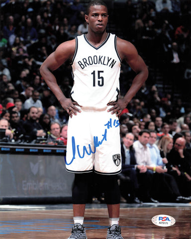 ISAIAH WHITEHEAD signed 8x10 photo PSA/DNA Brooklyn Nets Autographed