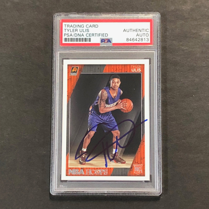 2016-17 Panini NBA Hoops #290 Tyler Ulis Signed Card AUTO PSA Slabbed Suns