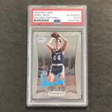 2012-13 Panini Prizm #172 JERRY WEST Signed Card Auto PSA Slabbed Lakers
