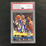 2010-11 Panini Donruss #99 David West Signed AUTO 10 PSA Slabbed Hornets