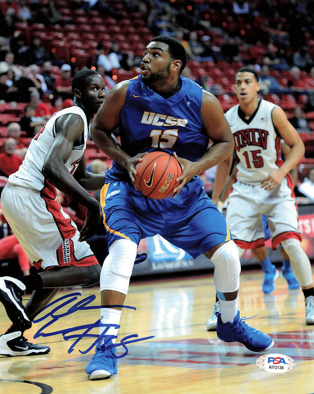 Alan Williams signed 8x10  photo PSA/DNA UC Santa Barbara Gauchos Autographed