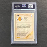 Panini Kobe #49 JERRY WEST Signed Card Auto GRADE 10 PSA Slabbed Lakers