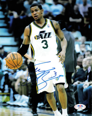 Trey Burke signed 8x10 photo PSA/DNA Michigan Jazz 76ers Autographed