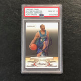 2009-10 Panini Prestige #178 WAYNE ELLINGTON Signed Card AUTO 10 PSA Slabbed Timberwolves