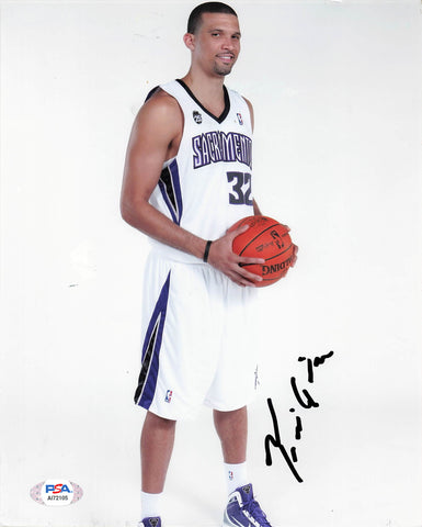 Francisco Garcia signed 8x10 photo PSA/DNA Sacramento Kings Autographed