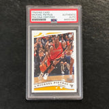 2005-06 Topps #218 Mickael Pietrus Signed Card AUTO PSA Slabbed Warriors