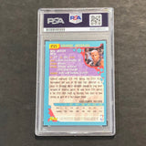 2001 NBA Topps #233 Richard Jefferson Signed Card AUTO PSA/DNA Slabbed Nets