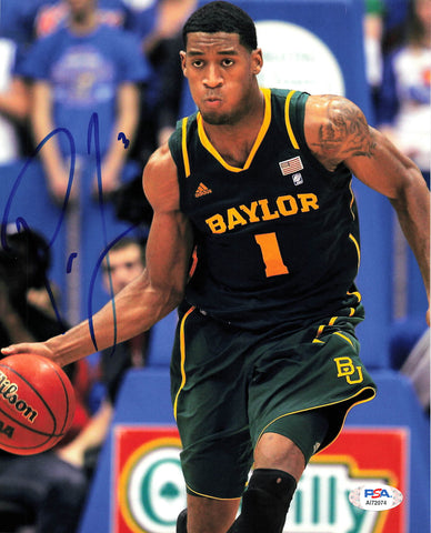 PERRY JONES signed 8x10 photo PSA/DNA Baylor Autographed