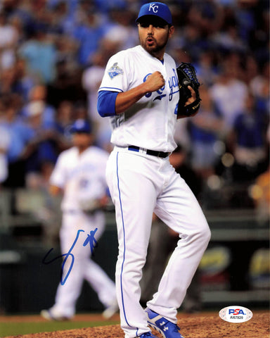 Joakim Soria signed 8x10 photo PSA/DNA Kansas City Royals Autographed