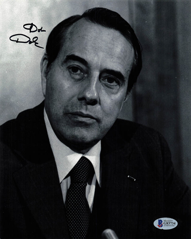 Bob Dole Signed 8x10 Photo BAS Beckett Autographed