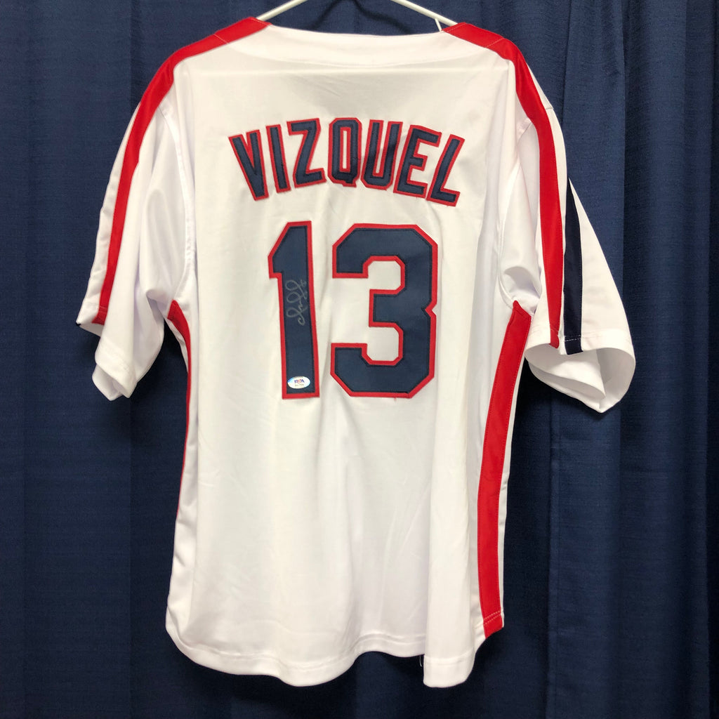 Omar vizquel hot sale signed jersey