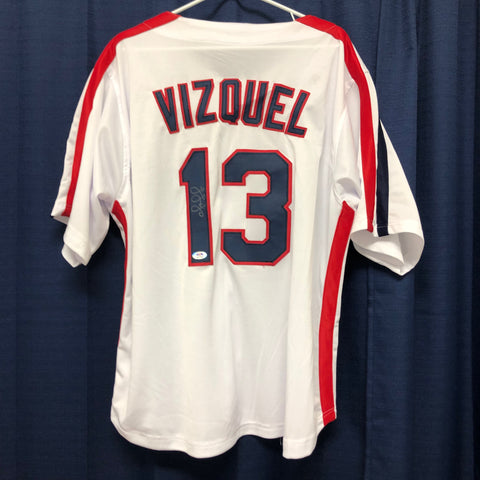 Omar Vizquel signed baseball PSA/DNA Cleveland autographed – Golden State  Memorabilia
