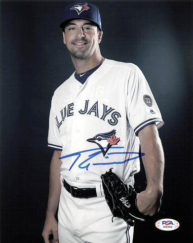 Taylor Guerrieri signed 8x10 photo PSA/DNA Toronto Blue Jays Autographed