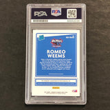 2021-22 Panini Chronicles Draft Picks #RR-RWE Romeo Weems Signed Card AUTO PSA slabbed DePaul
