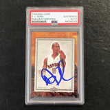 2007-08 Upper Deck Artifacts #93 TJ Ford Signed Card AUTO PSA Slabbed Raptors