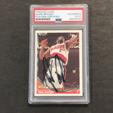 1993-94 Topps Basketball #189 Mark Bryant Signed Card AUTO PSA/DNA Slabbed Rockets