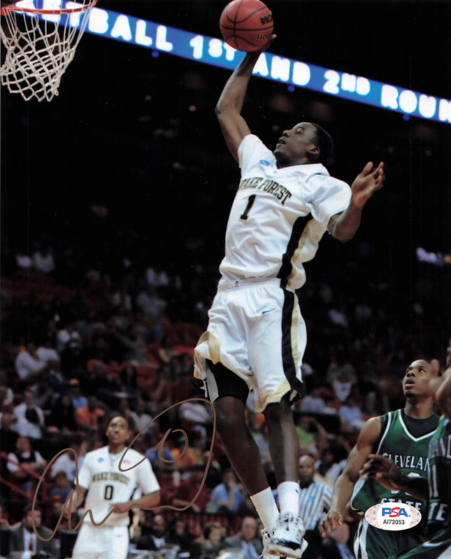 Al-Farouq Aminu signed 8x10 photo PSA/DNA Wake Forest Autographed