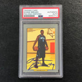 2006-07 Topps Turkey Red #181 Ronnie Brewer Signed Card AUTO PSA Slabbed Jazz