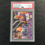 1995-96 NBA Hoops #183 Mike Dunleavy Signed Card AUTO PSA/DNA Slabbed Bucks