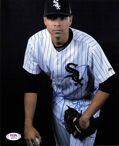 Jeanmar Gómez signed 8x10 photo PSA/DNA Chicago White Sox Autographed