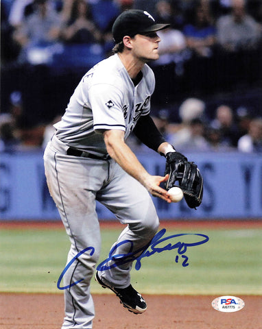 Conor Gillaspie signed 8x10 photo PSA/DNA Chicago White Sox Autographed
