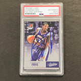 2012-13 Panini Absolute #32 Channing Frye Signed Card AUTO PSA Slabbed Suns