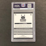 2014-15 NBA Hoops #198 129/399 Ersan Ilyasova Signed Card AUTO PSA Slabbed Bucks