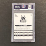 2013-14 NBA Hoops #102 Ersan Ilyasova Signed Card AUTO PSA Slabbed Bucks