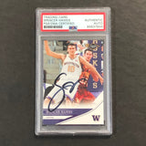2007-08 PressPass #2 Spencer Hawes Signed Card AUTO PSA/DNA Slabbed Kings