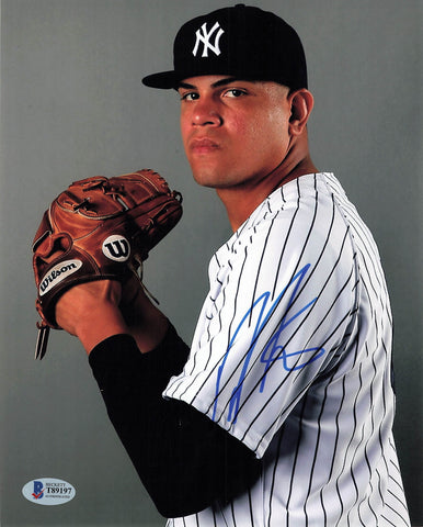 Dellin Betances signed 8x10 photo BAS New York Yankees Autographed