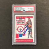 2019-20 NBA Panini Contenders #83 Montrezl Harrell Signed Card AUTO PSA Slabbed Clippers