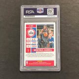 2019-20 NBA Panini Contenders #83 Montrezl Harrell Signed Card AUTO PSA Slabbed Clippers
