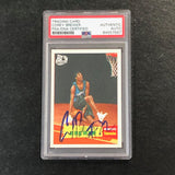 2007-08 Topps 50th Anniversary #117 Corey Brewer Signed Card AUTO PSA Slabbed Timberwolves